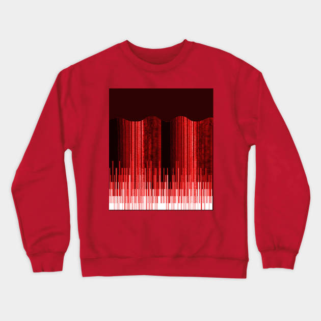 expressionism waves Crewneck Sweatshirt by joshsmith